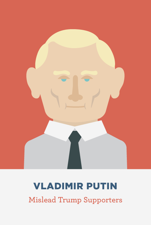 Playing Card Putin